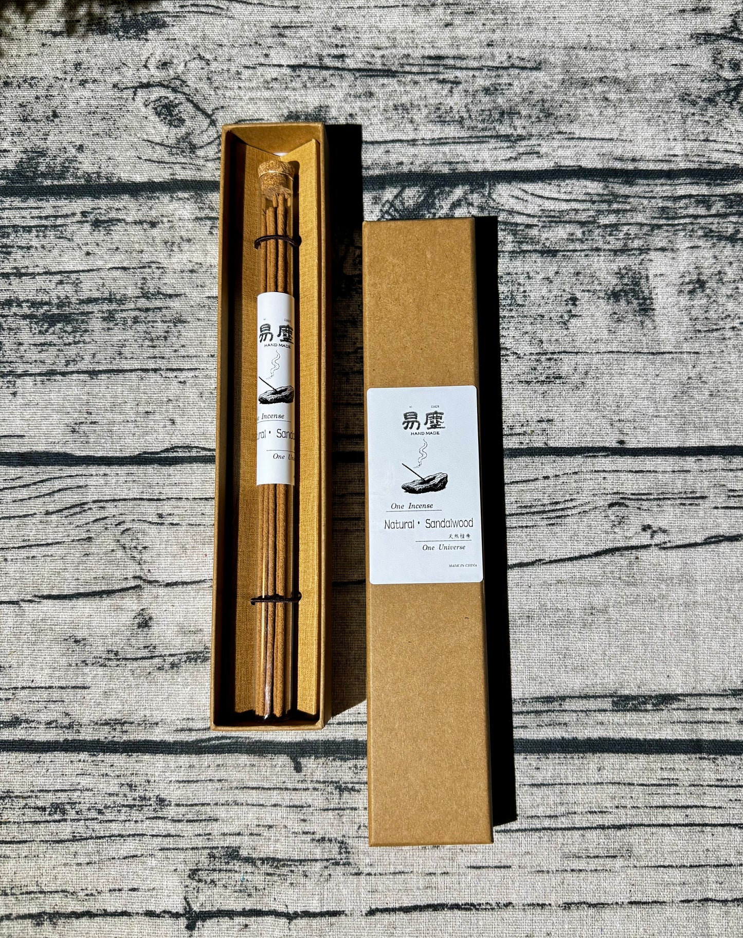 Natural Sandalwood Incense – Pure Handmade Calm Wood Aroma | Yichen Incense