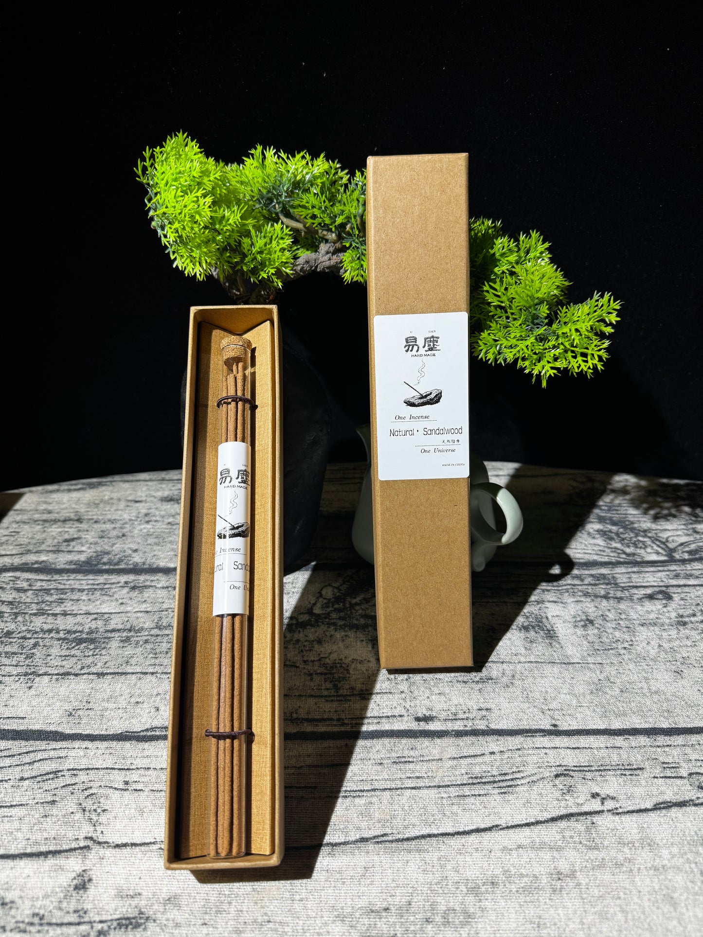 Natural Sandalwood Incense – Pure Handmade Calm Wood Aroma | Yichen Incense